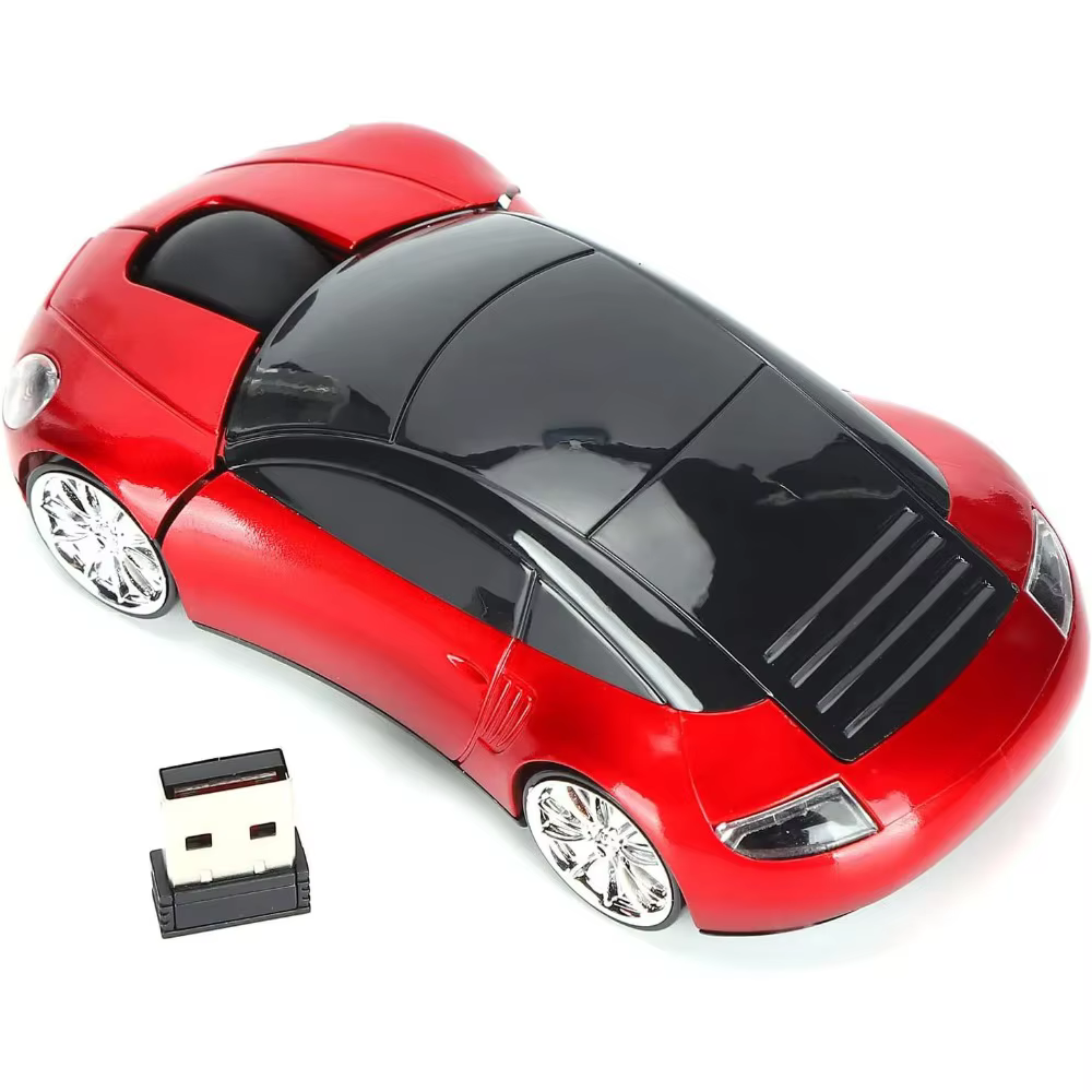 Ratón Inalámbrico Coche 2.4GHz Óptico PC Portátil
