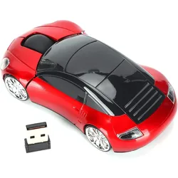 Ratón Inalámbrico Coche 2.4GHz Óptico PC Portátil