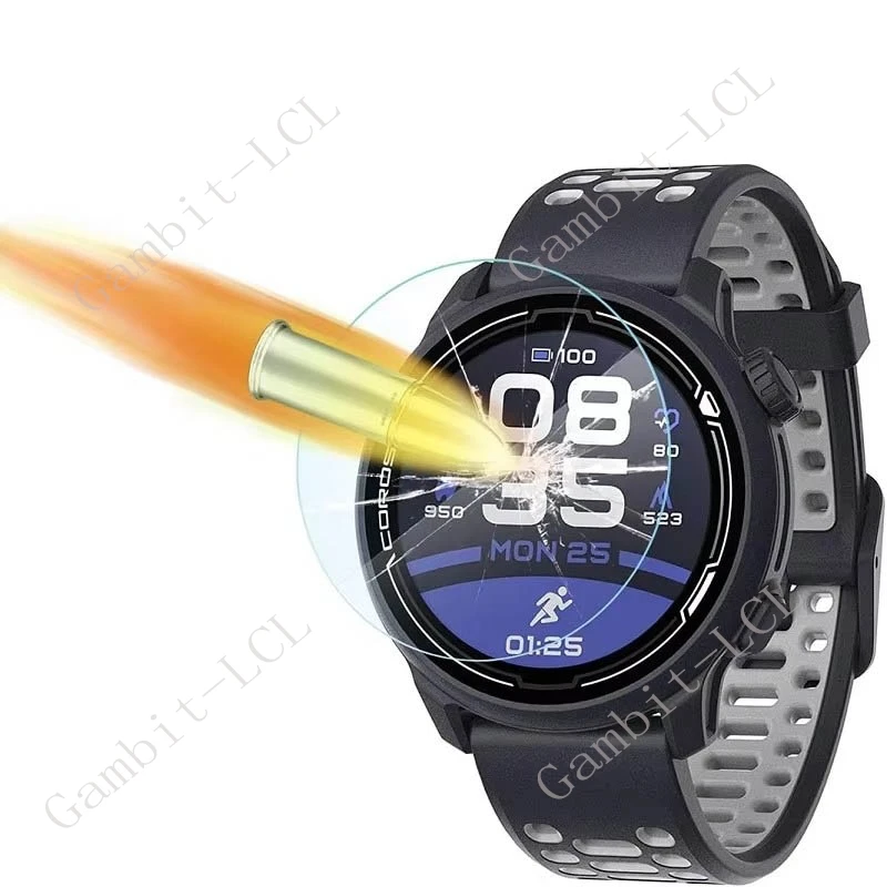 3 uds vidrio templado para COROS Pace 3 2 APEX 42MM 46MM APEX2 Pro Pace3 Pace2 accesorios de cubierta protectora de pantalla de reloj inteligente - imagen 2