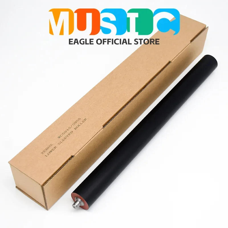 1 Juego de rodillo de fusor OEM + rodillo de presión inferior para Xerox WC5945 WC5955 AltaLink B8045 B8055 B8065 B8075 piezas de fusor rodillo caliente