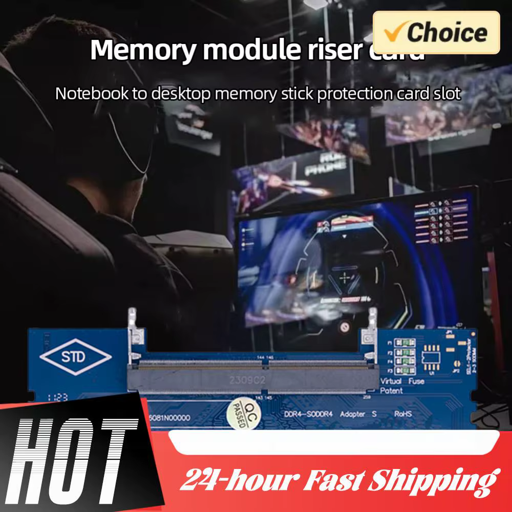 1-10 Uds portátil a memoria RAM de escritorio DDR3 DDR4 DDR5 adaptador de memoria tarjeta conector portátil a escritorio SO-DIMM a tarjeta DIMM de PC - imagen 4