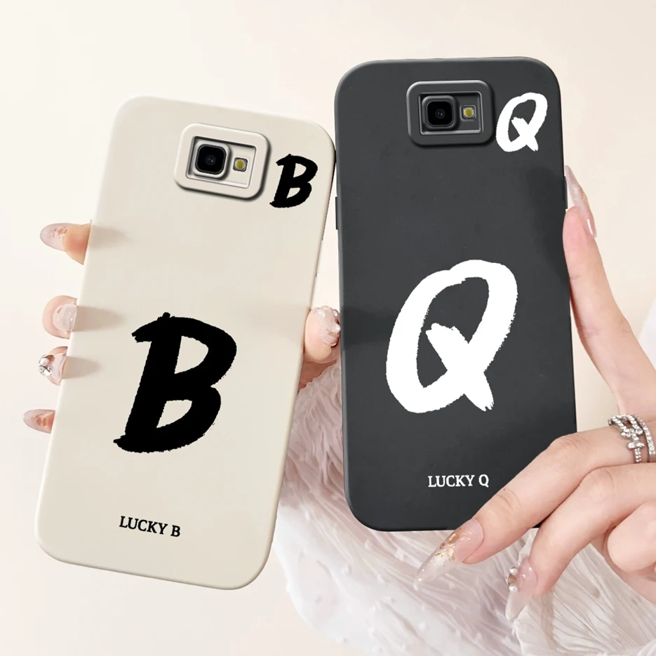 Para Samsung Galaxy J7 Prime funda SM-G610F nueva corona letras cubierta suave TPU funda de teléfono para Samsung J7 Prime J7Prime 2 Fundas bolsas - imagen 2