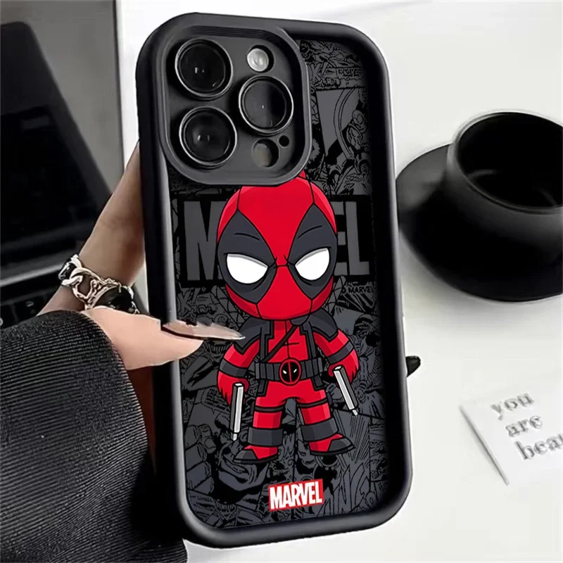 Funda para Motorola Moto G05 G04 G04S G24 G34 G14 G15 G30 G22 E32 E13 E40 E14 E22 G9 G Play 2025 cubierta Spider-Man Venom Deadpool - imagen 4