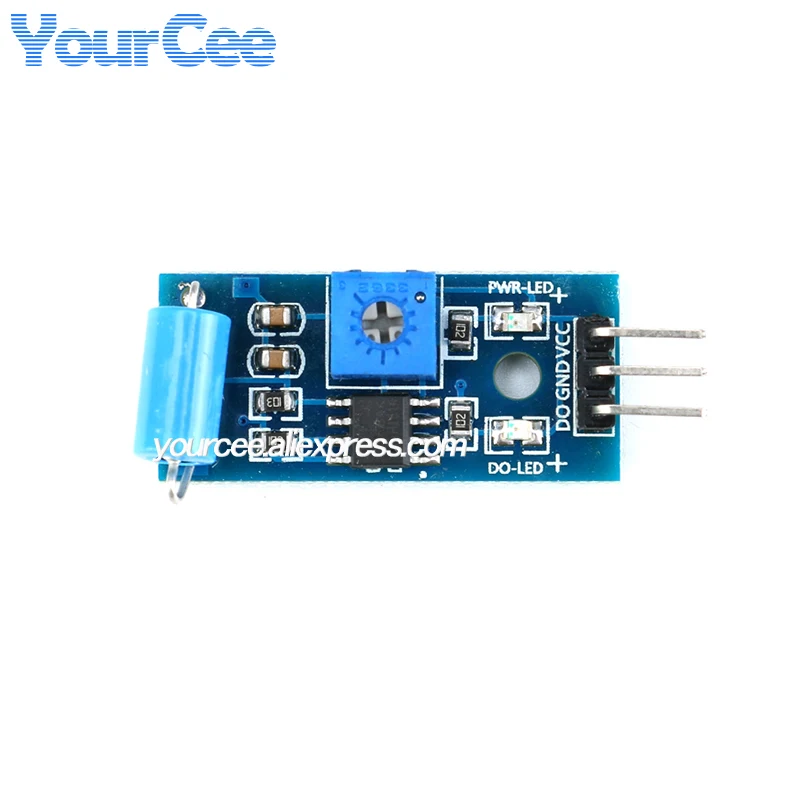 10 uds/1 unidad módulo sensor de vibración motor de vibración sensor de alarma interruptor de vibración SW-420 SW420 - imagen 5