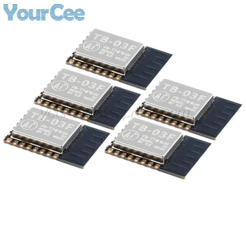 Módulo BLE 5,0 compatible con Bluetooth, placa de Control de luz, red de malla BLE5.0, transmisión transparente, TB-03TB-03F, 10 Uds./1 ud.