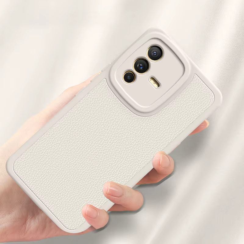VIVO V23 Funda de cuero – Piel cordero suave - imagen 5