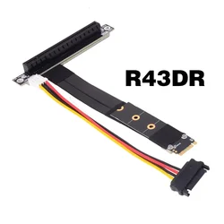 Adaptador M.2 NVMe a PCIe x16 - Riser PCIe 3.0 16x