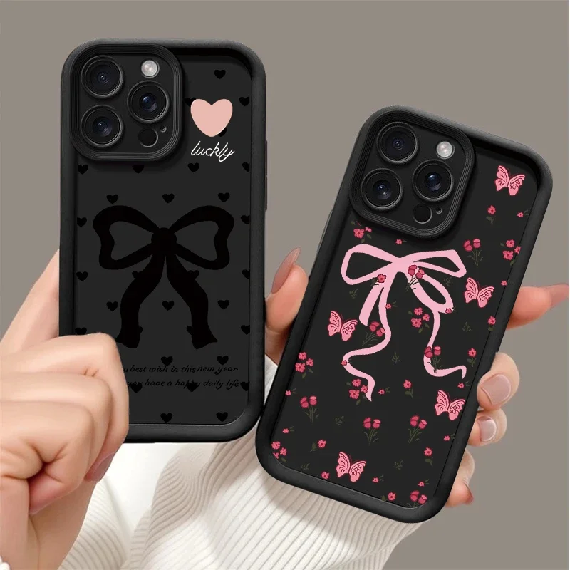 Funda protectora de cámara con lazo de flor pequeña para Oneplus 12R 11 11R 10R 8T One Plus NORD CE 2 3 4 Lite 5G cubierta trasera a prueba de golpes - imagen 3