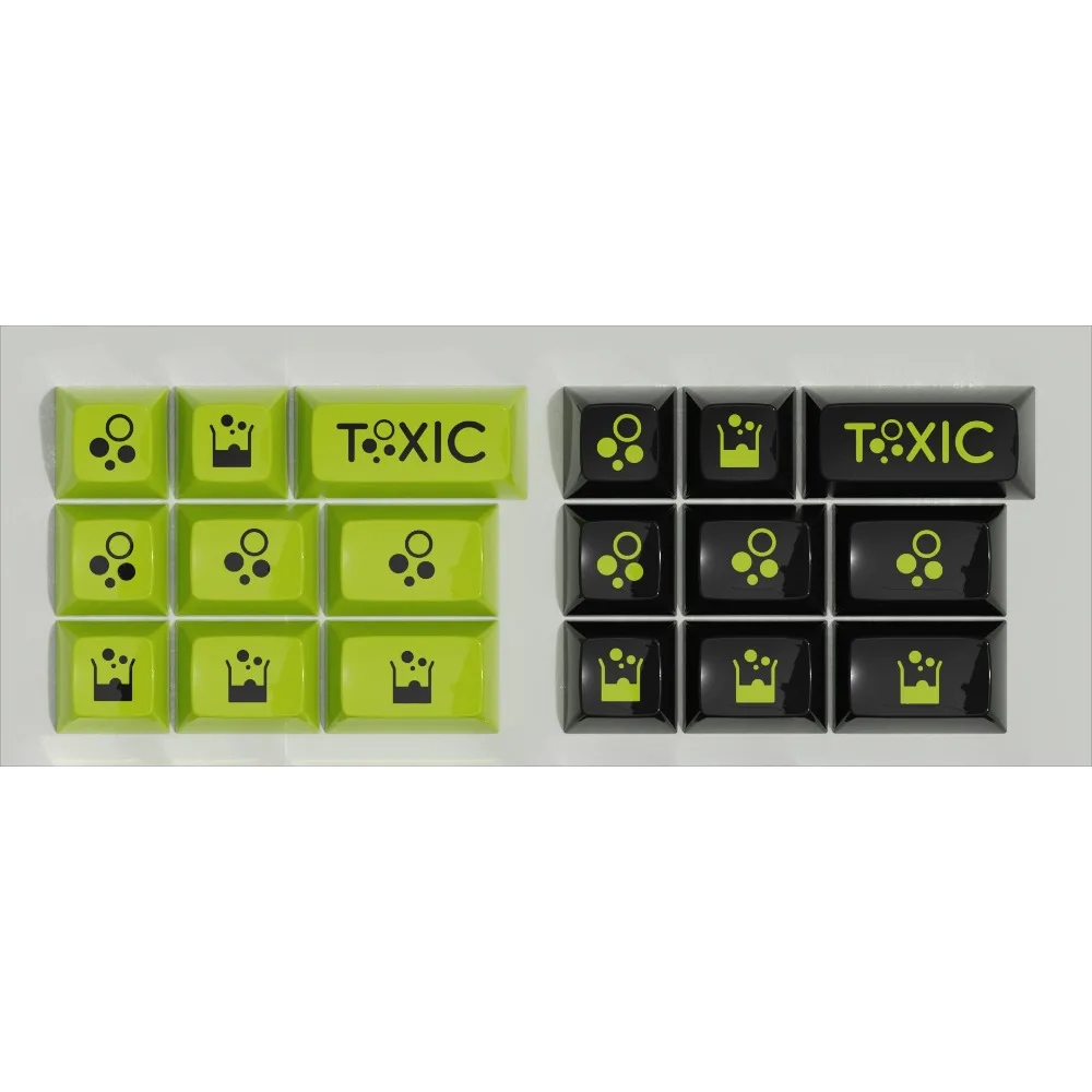 Teclas JTK HSA para teclado mecánico, personalización de dos colores brillantes, tapas de teclas ABS JTK HSA, accesorios para juegos R1 R3, regalo opaco - imagen 5