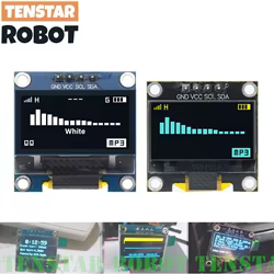 TENSTAR Pantalla OLED I2C SSD1306 – Módulo compacto