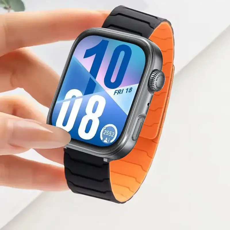 Correa de bucle magnético para Huawei Watch Fit 4 Pro 3, pulsera deportiva de silicona para Huawei Fit 4 3 Fit 4Pro, correa de repuesto - imagen 4