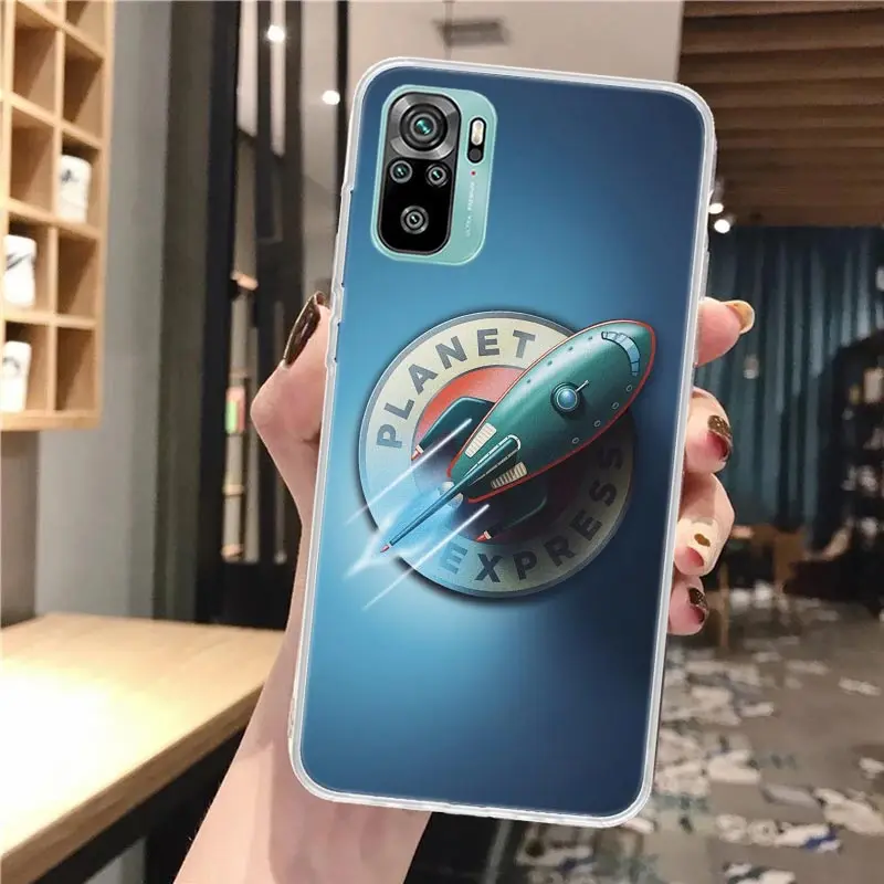 Futurama Planet Express funda de teléfono para Xiaomi Redmi 12 12C 13 13C 14C 10 10A 10C 9 9A 9C 9T 8 8A 7 7A 6 6A K70 K60 K20 K40 Pro S - imagen 2