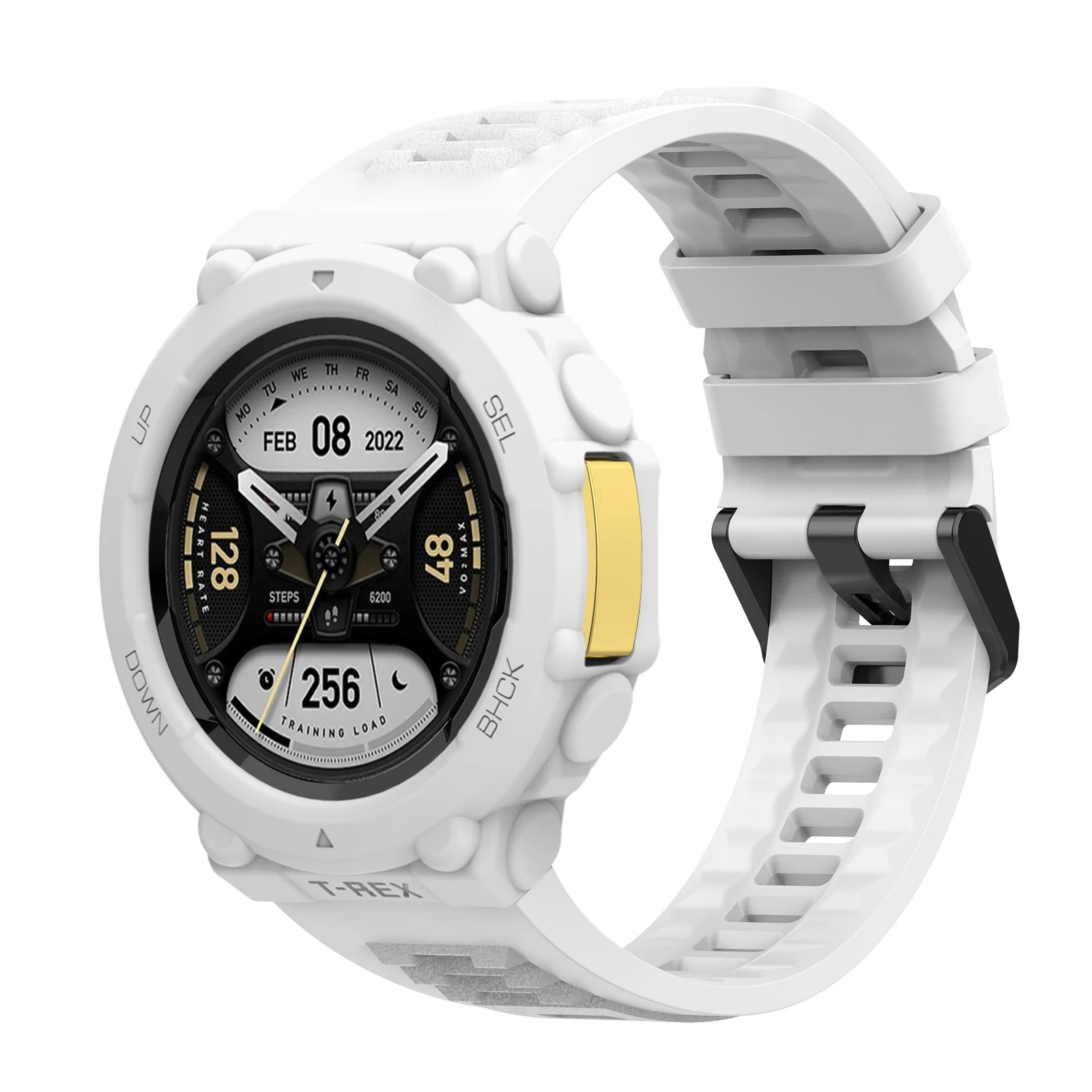 Correa de silicona para reloj inteligente Huami Amazfit T-Rex 2 + carcasa protectora - imagen 3