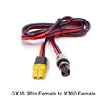 2Pin GX16F to XT60F