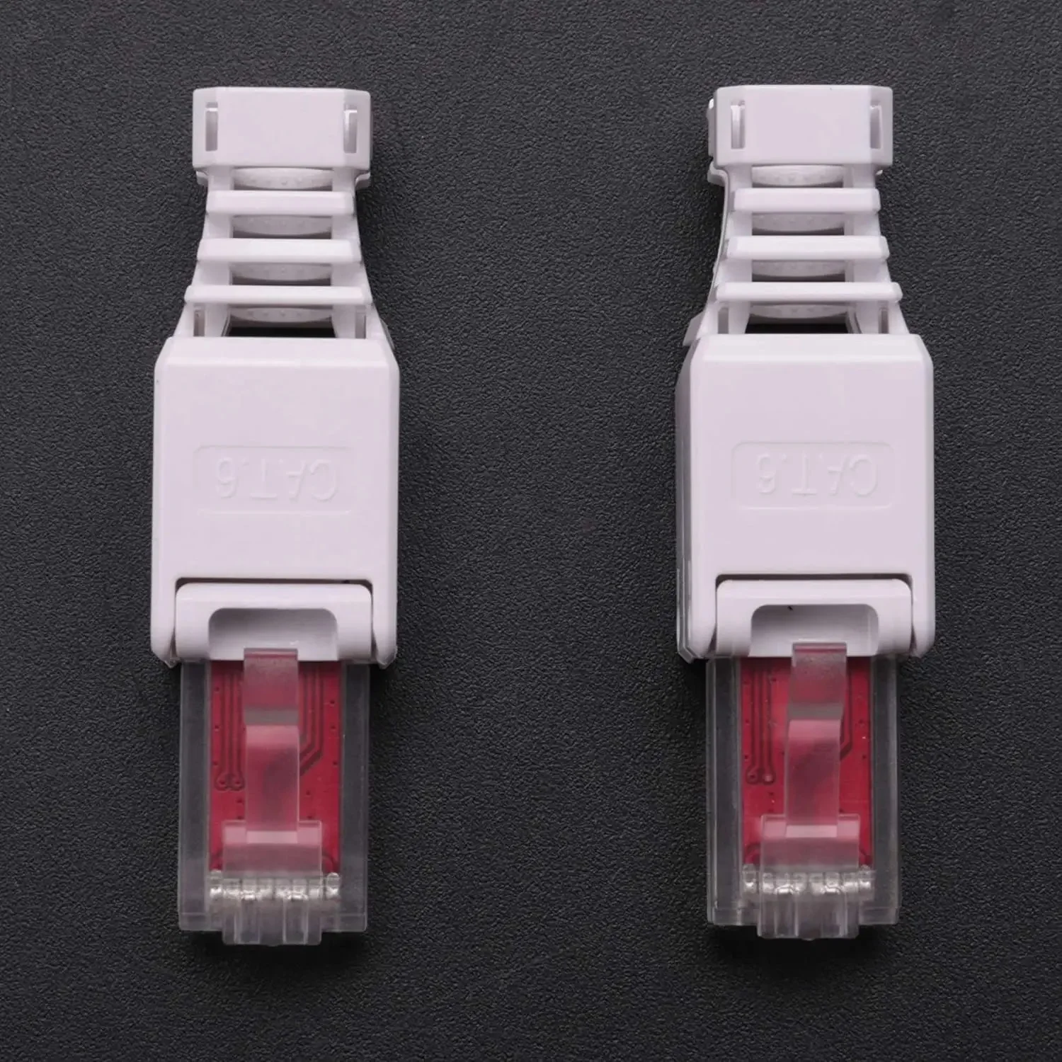 ZoeRax-conector RJ45 CAT6, enchufes de terminación Ethernet, Cable de 23AWG a 26AWG, instalación de enchufe de Internet sin Toolless - imagen 5