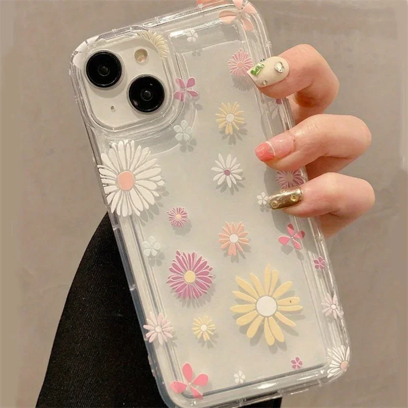 Funda de teléfono bonita cereza y Margarita para iPhone 16 15 14 13 12 11 Pro Max X XR 7 8 Plus funda de silicona transparente a prueba de golpes - imagen 5