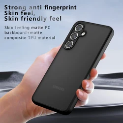 Funda Samsung Galaxy S24 Ultra Mate Esmerilado Acrílico Transparente