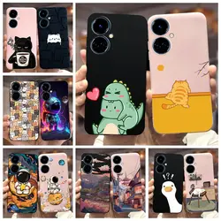 Funda Silicona Tecno Camon 19 Pro – Diseño Animado Antigolpes