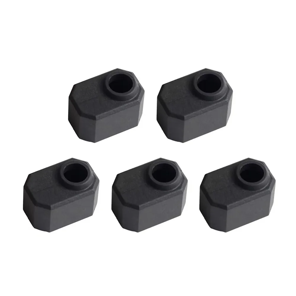 2 uds/5 uds funda de silicona negra piezas de impresora 3D resistentes a altas temperaturas para Prusa MK4 - imagen 2