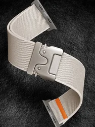 Correa Apple Watch 46 mm Nailon Paracaídas – Series 10, Ultra 2 y SE