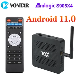 Android TV Box TOX3 – Android 11, 4K y Procesador S905X4