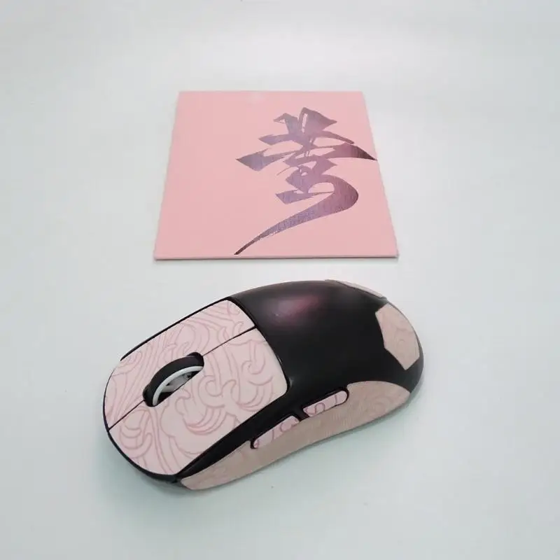 R53C Gaming Mouse Grip Tape Pre Cut For Perfect For GPRO 2 Wireless Mouse Side Stickers Enhances Grip And Absorbs Moisture - imagen 2