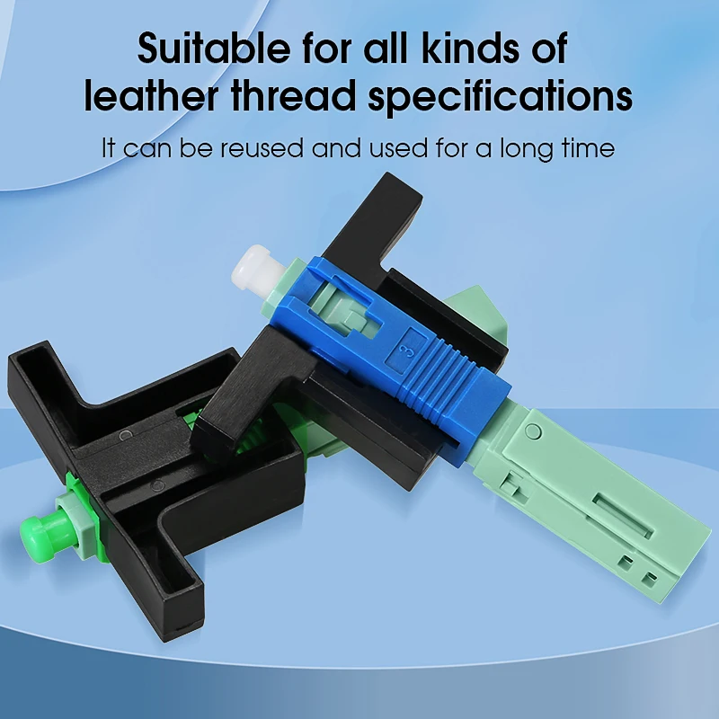 Conector de fibra óptica SC/UPC SC/APC, conector rápido de fibra óptica integrado, conector rápido de fibra óptica de alta calidad, herramientas FTTH - imagen 2