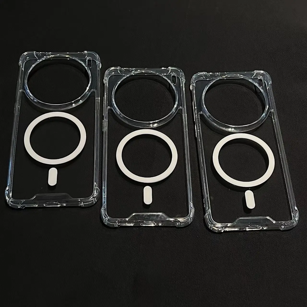 Para VIVO X300 Pro funda dura transparente a prueba de golpes magnética MagSafe funda protectora trasera para VIVO X300 X200 Pro Mini X300 Shell - imagen 3