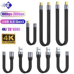 Cable Thunderbolt 3 USB-C – Alta velocidad, Carga y vídeo