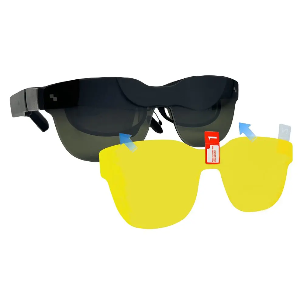 Juego de película protectora para gafas RayNeo Air3/Air2/Air3S/3S Pro AR, accesorios protectores de lentes transparentes HD resistentes a los arañazos - imagen 3