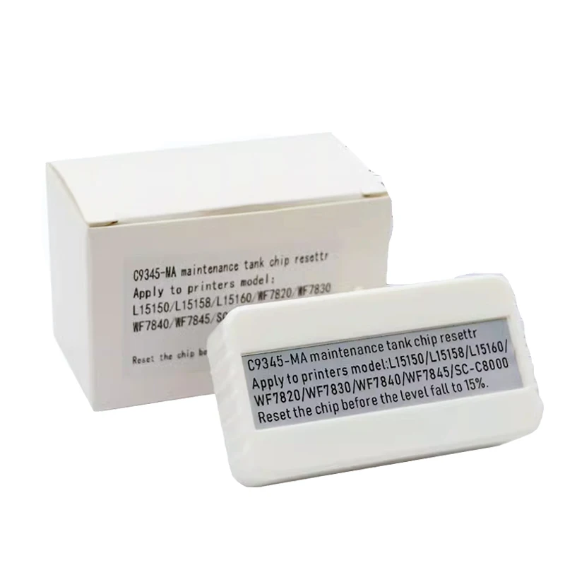 Vilaxh C9345 caja de mantenimiento de tinta o reiniciador para impresoras Epson WF-7820 7830 7840 7845 SC-C8000 L15150 L15158 L15160 L18050 - imagen 5