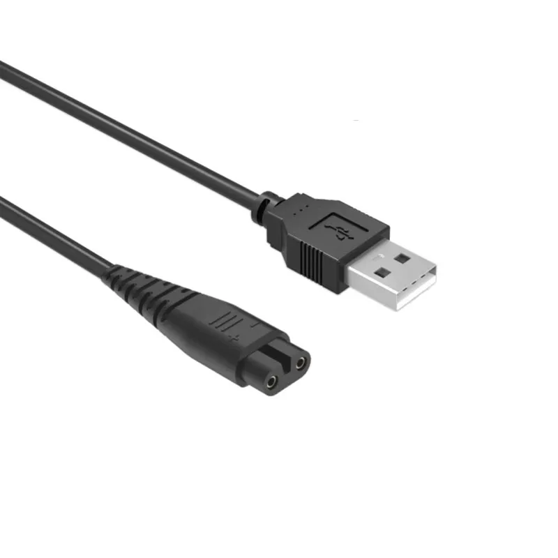 Cable de carga USB de 1,5 m Compatible con cortadora de pelo Hatteker, cargador de 5V para Afeitadora eléctrica RFC-598 RFC-588 RFC-690 RSCX-7568