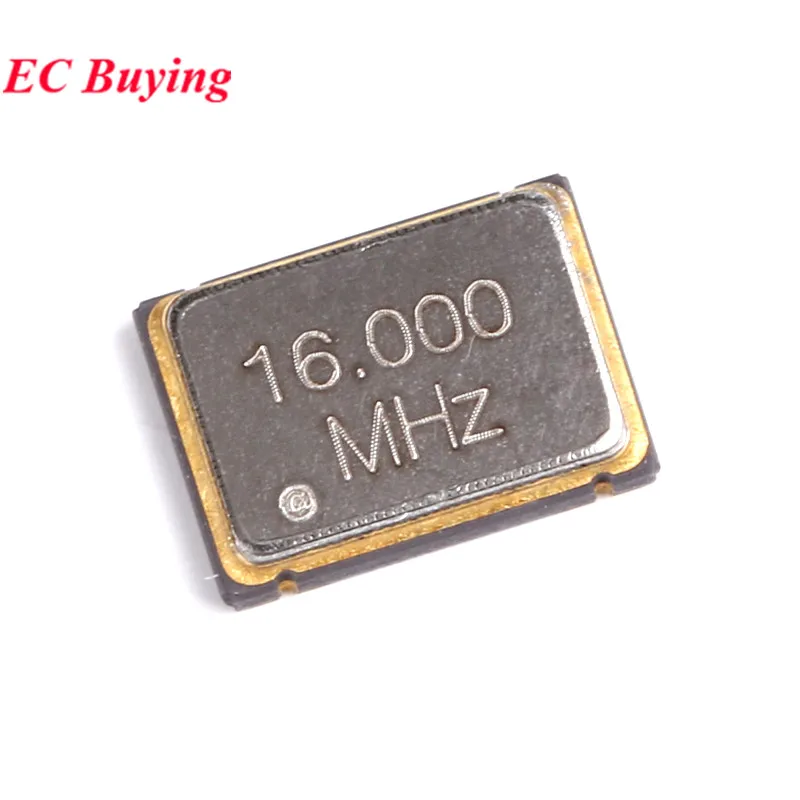 5 uds 5*7mm 7050 4Pin 8MHZ 10MHZ 11,0592MHZ 12MHZ 16MHZ 20MHZ 25MHZ 48MHZ 50MHZ 100MHZ 4,0696MHz SMD oscilador de cristal activo - imagen 3