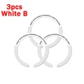 White B 3pcs