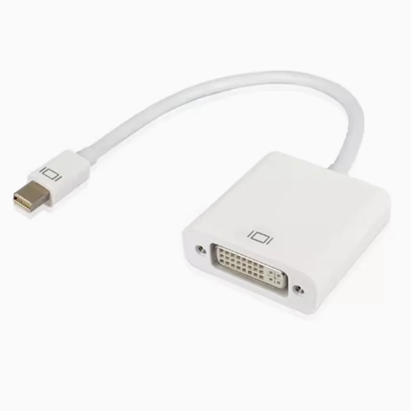 Adaptador DP a DVI 24 + 24 + 5 Mini DisplayPort a DVI Cable adaptador convertidor pantalla HD 1080P para Monitor proyector - imagen 4