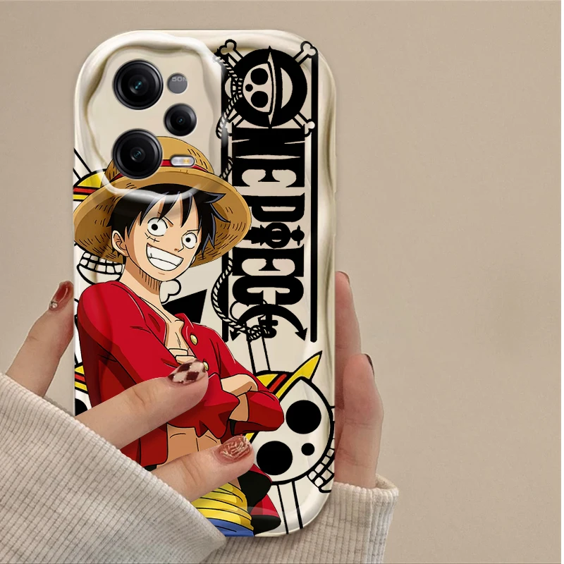 Funda de Anime O-One Pieces Luffy para Xiaomi Redmi Note 13 12 Pro Plus 4G 5G 12S 11S 11 10 10S 9 9S Redmi 14C 13C 12C A3 Wave Phone - imagen 4