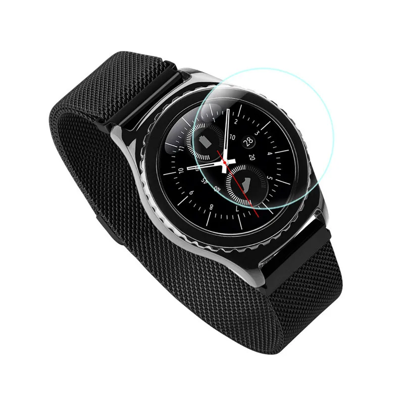Vidrio templado para Samsung Gear S3, Protector de pantalla clásico para Samsung Gear S3 Frontier, película para reloj inteligente - imagen 3