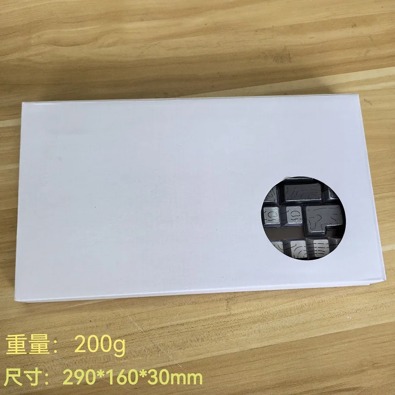 Línea de contorno púrpura estrellado 4,0, perfil de cereza de dos tonos, tapa de tecla luminosa agrietada, tapa de tecla personalizada para Lucky80 Wooting Madlions - imagen 3