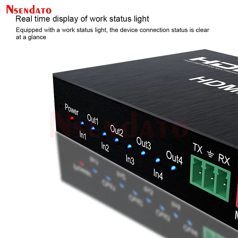 Conmutador automático HDMI de 1080P, Selector de interruptor HDMI 4x1 con conmutación perfecta, adaptador de conmutador HDMI 4 en 1 salida para DVD, PC, Monitor de TV - imagen 5