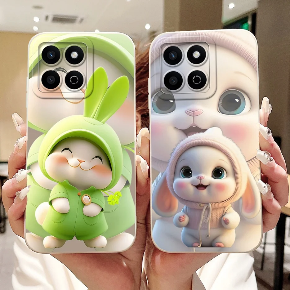 Para Honor X7C funda ALT-LX2 funda única pintada de caramelo a prueba de golpes funda de teléfono de silicona suave para Honor 200 Smart HonorX7C X 7C bolsas - imagen 4