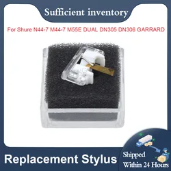Shure Stylus Blanco N44-7 M44-7 M55E Dual DN305 DN306