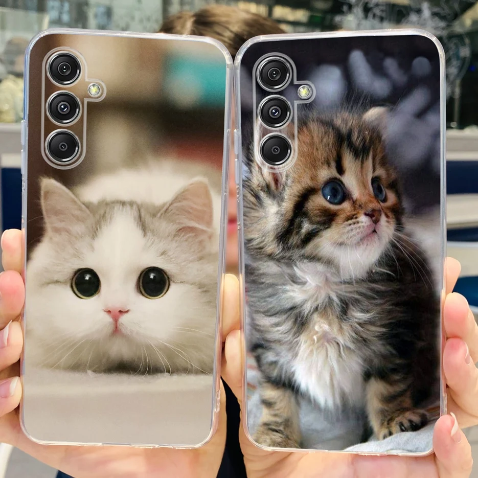 Funda de silicona transparente para Samsung Galaxy M34 5G, carcasa blanda pintada a la moda para Samsung M34 M 14, SM-M346B - imagen 3