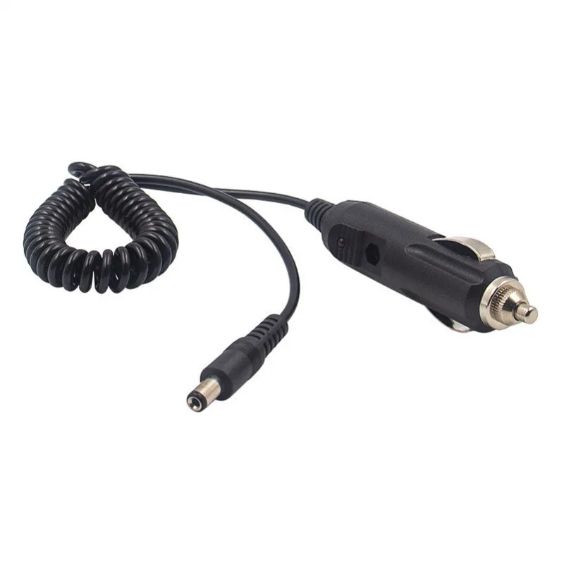 Cargador de coche CC de 5,5x2,1mm, encendedor de cigarrillos, adaptador de corriente de 12V y 24V, Cable de extensión de 1,5 m para cojín de masaje de automóvil - imagen 3