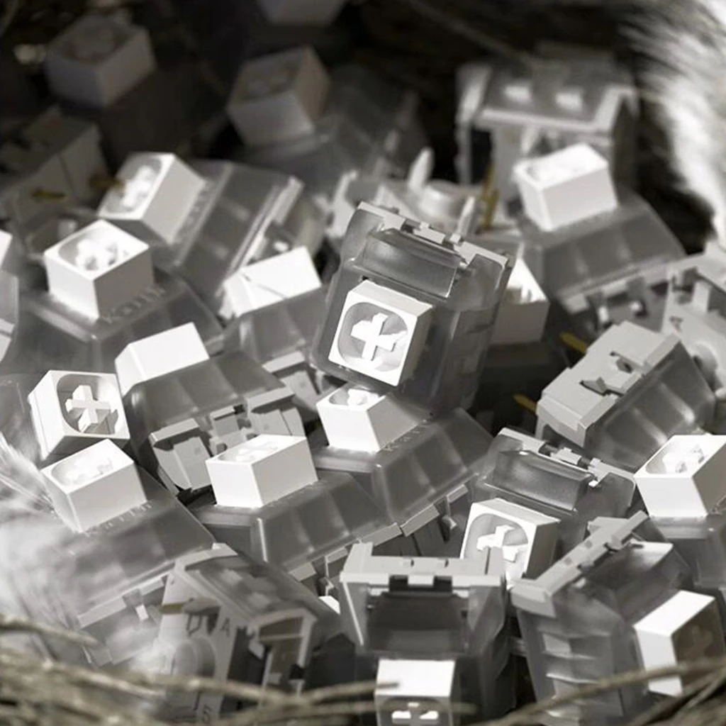 Kailh Box-interruptor V2 de búho blanco, Teclado mecánico, interruptores táctiles Clicky, resistente al agua y al polvo, MX RGB SMD, interruptor para juegos de 5 pines - imagen 3