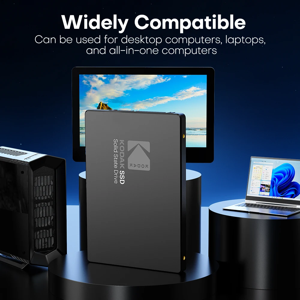 Kodak X120 PRO SSD Drive HDD 2,5 disco duro SSD 120GB 1TB 512GB 128GB 256GB HD SATA disco duro interno para ordenador portátil - imagen 2