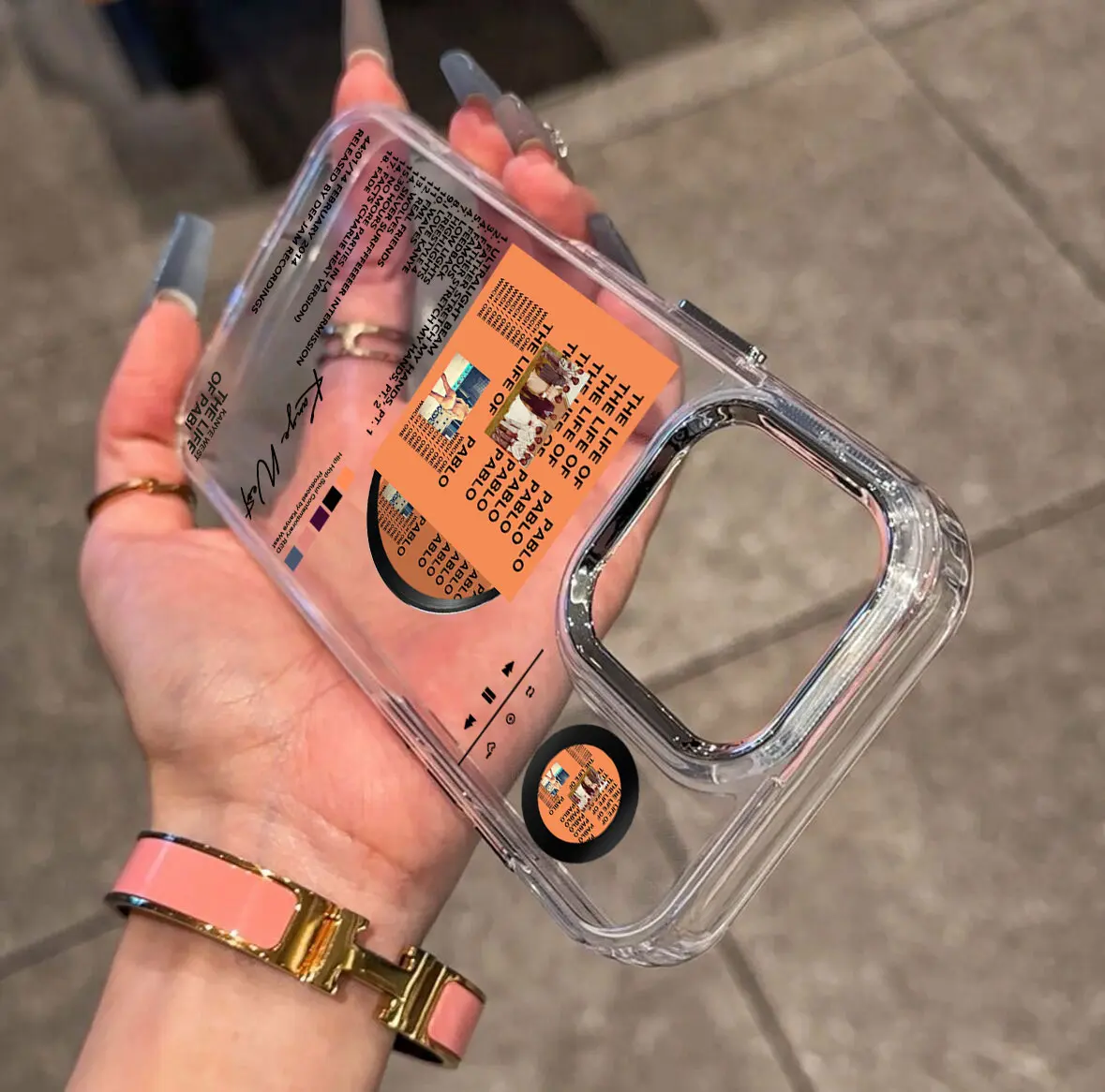 Funda de teléfono Rapero Kanye West para Xiaomi Redmi A3 A5 10C 12 13 13C 14C Note10 11 12 13 14 Pro Plus 4G 5G transparente - imagen 4