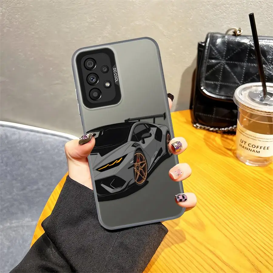 Cool Racing Car funda trasera de teléfono para Samsung Galaxy A26 A31 A32 A34 A17 A20s A15 A16 A36 A11 A12 A35 A21s A23 A24 A25 A13 - imagen 5