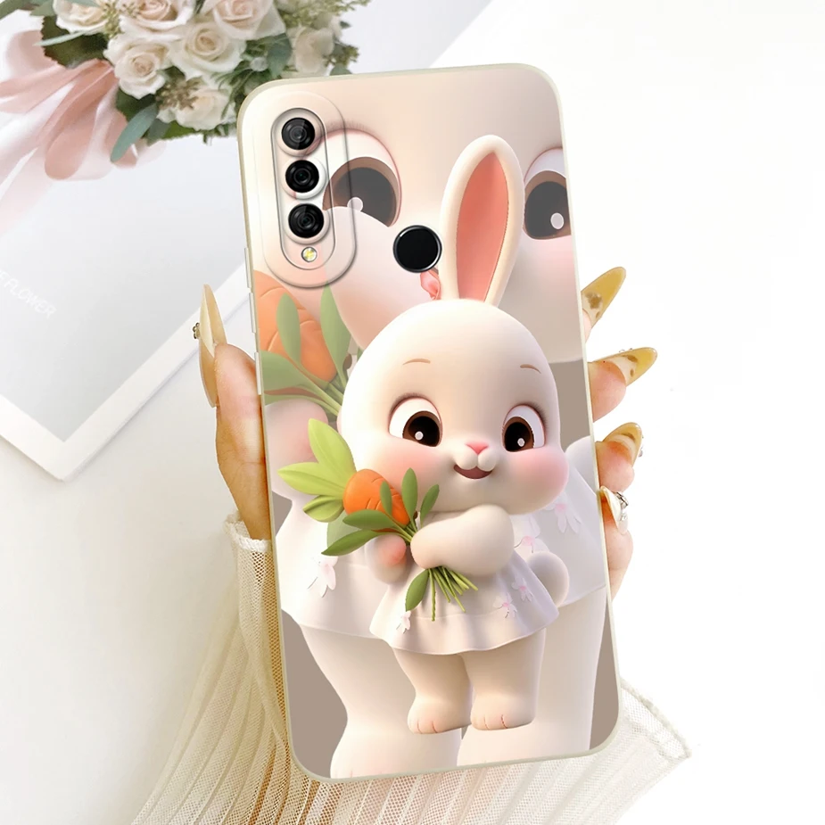 Para Huawei P30 Lite funda nueva moda dibujos animados caramelo pintado cubierta suave TPU mate funda de teléfono para Huawei P30 Pro P 30 P30Lite Shell - imagen 4