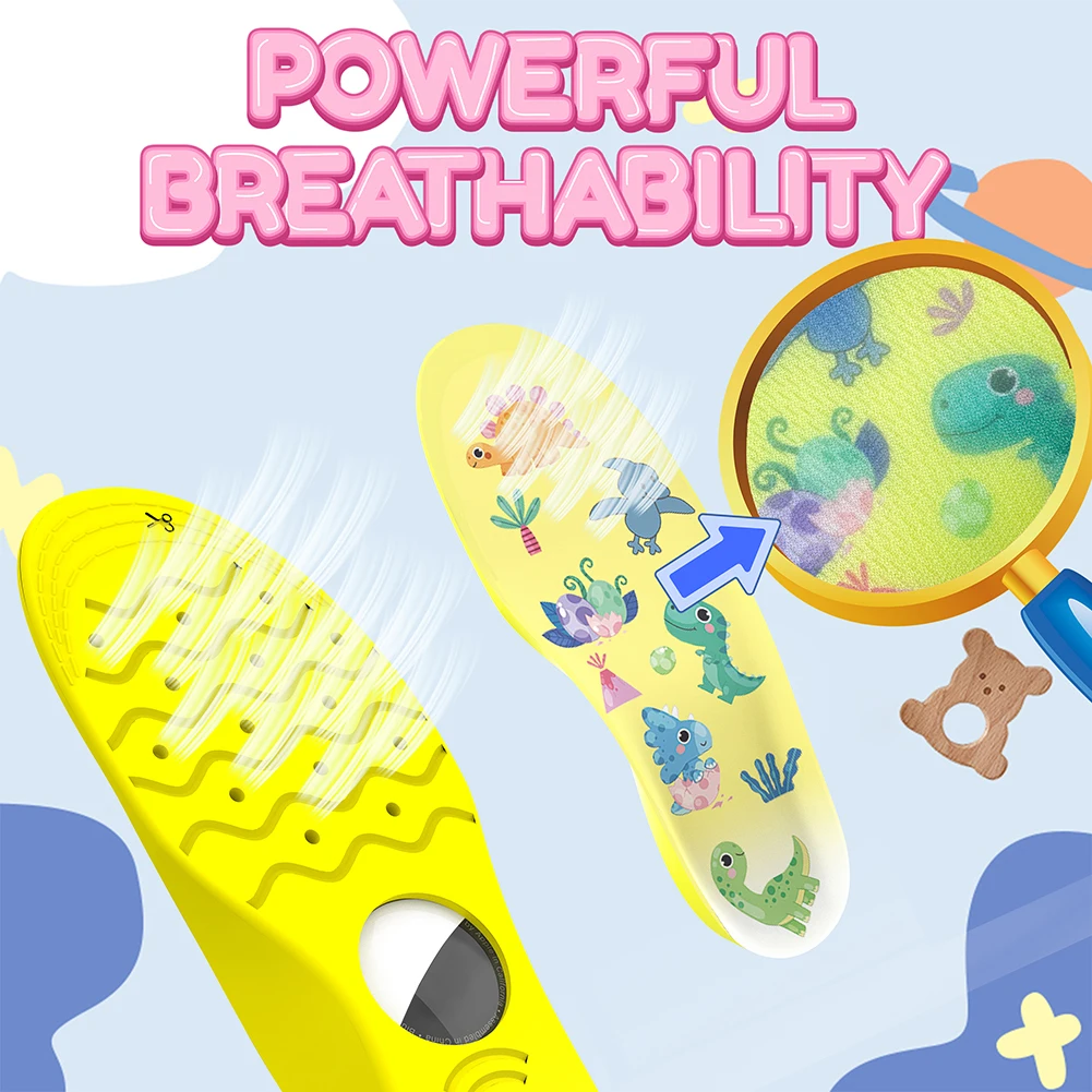 Plantillas de cubierta protectora para Airtag, cómodas inserciones de zapatos montadas con seguridad, plantillas de zapatos, plantillas de seguimiento para niños - imagen 4
