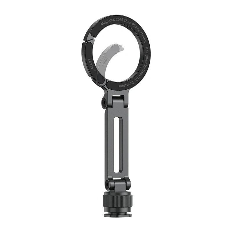 Ulanzi MA07 Maglock 1/4 soporte para teléfono con zapata fría broche magnético portátil para mochila de viaje bolso bandolera para teléfono inteligente Camrea trípode - imagen 2